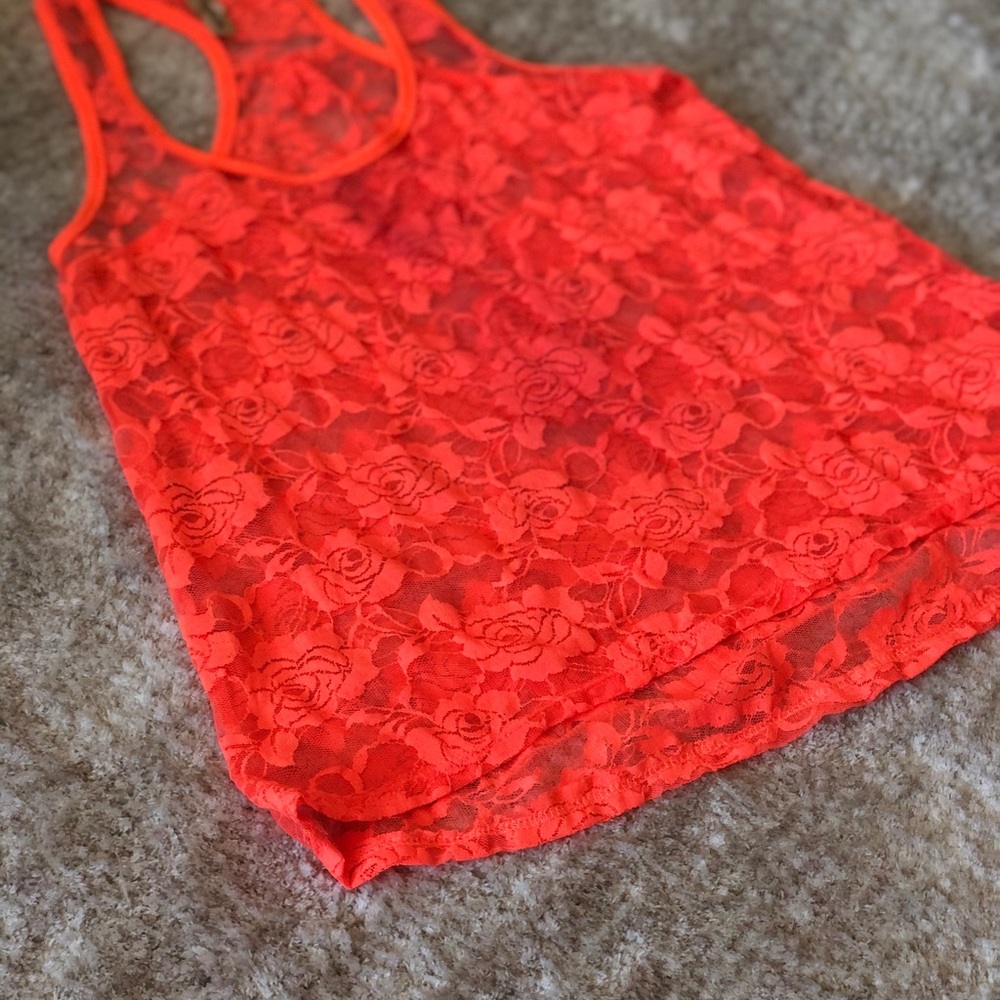Neon Orange Top
